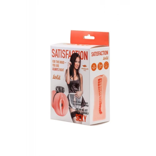 Masturbator Met Een Vibrerende Cockring Satisfaction Magazine Maid - Afbeelding 2