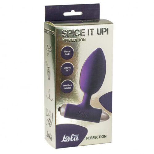 Vibrerende Buttplug Spice it up New Edition Perfection Ultraviolet - Afbeelding 3