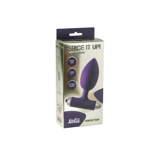 Vibrerende Buttplug Spice it up New Edition Perfection Ultraviolet - Afbeelding 3