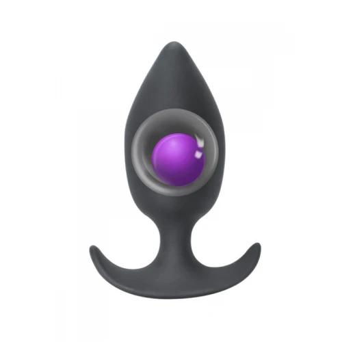Anale Buttplug met een misplaatst zwaartepunt Spice it up Insatiable Donkergrijs - Afbeelding 3