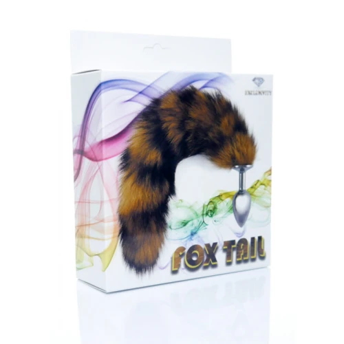 Fox TAIL - Buttplug Met Staart - Bruin XL - Afbeelding 5