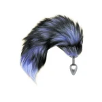 Fox TAIL - Buttplug Met Staart - Zwart XXL