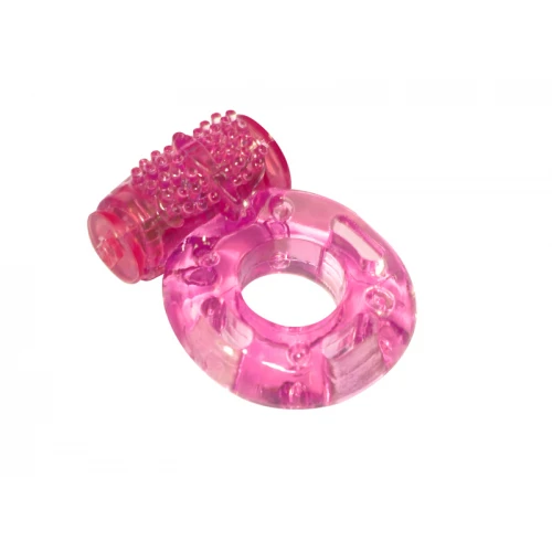 Cockring Met Vibratie Rings Axle-pin Roze - Afbeelding 3