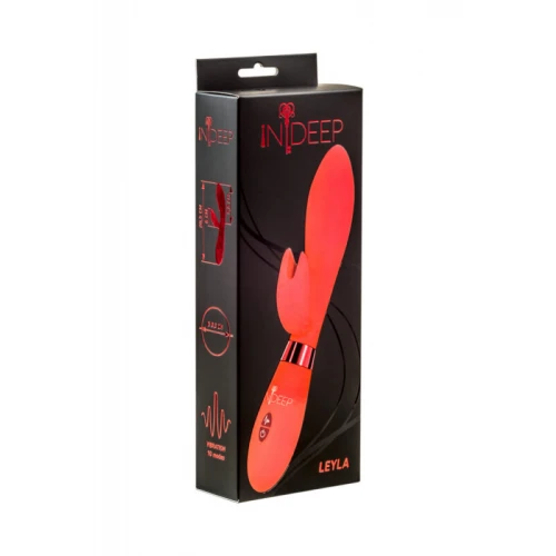 Vibrator Indeep Leyla Rood - Afbeelding 4