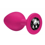 Anale Buttplug Emotions Cutie Klein Roze Zwart Diamant