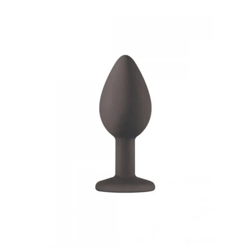 Anale Buttplug Emotions Cutie Klein Zwart Goud Diamant - Afbeelding 3