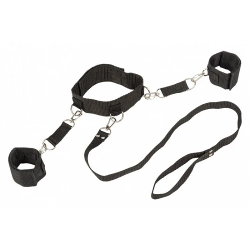 Bondage Collection Halsband En Handboeien One Size - Afbeelding 2