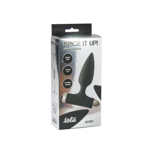 Vibrerende Buttplug Spice it up New Edition Glory Zwart - Afbeelding 3