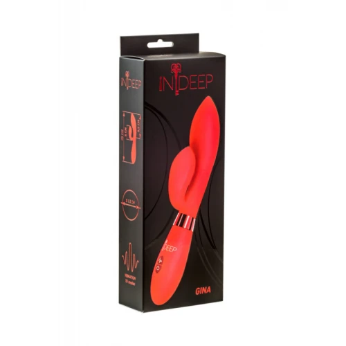 Vibrator Indeep Gina Rood - Afbeelding 4