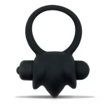 Mr.Cock The Bang Vibrerende Silicone Cockring Zwart