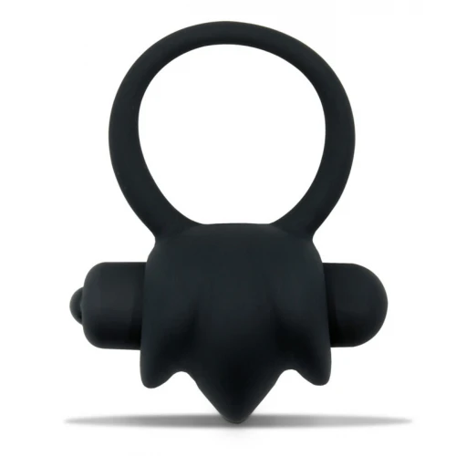 Mr.Cock The Bang Vibrerende Silicone Cockring Zwart