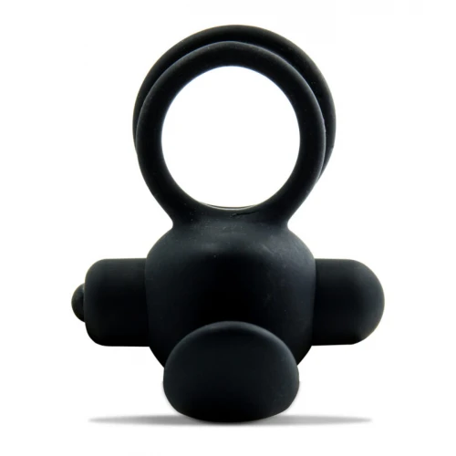 Mr.Cock Ultimate Vibrerende Silicone Cockring Zwart