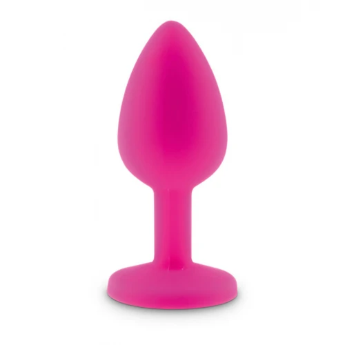 RelaXxxx Silicone Buttplug Diamand Roze/Roze Maat S - Afbeelding 3