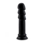 Mr.Cock Grote Dildo X-Treme Line Ribbed Cock Dildo Met Ribbels Zwart 28 cm