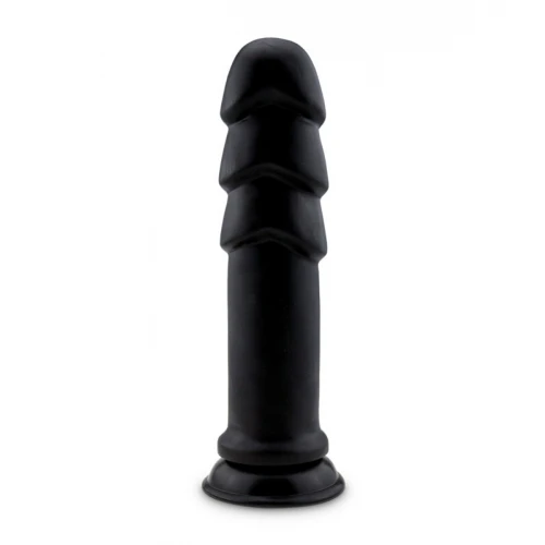 Mr.Cock Grote Dildo X-Treme Line Ribbed Cock Dildo Met Ribbels Zwart 28 cm - Afbeelding 5