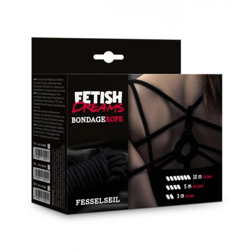 55080101 Bondage Rope 5m Black Packshot Front scaled
