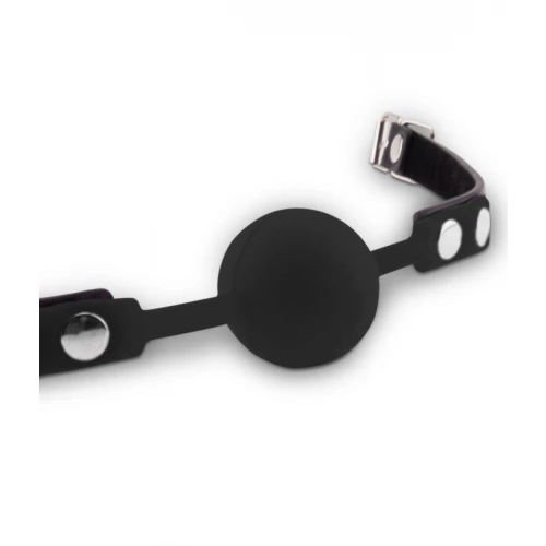 Fetish Dreams Silicone Ball Gag Zwart - Afbeelding 3