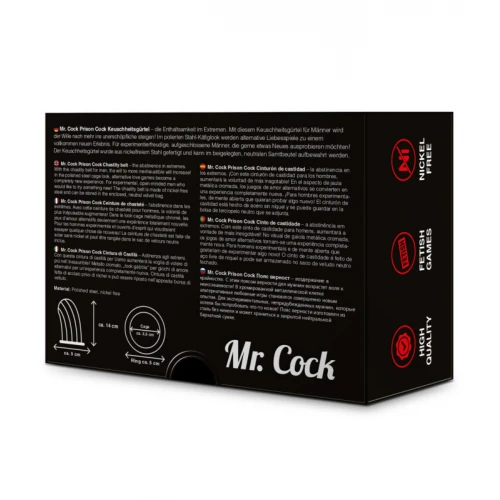 Mr.Cock Extreme Line Prison Peniskooi Ring 50 mm - Afbeelding 3