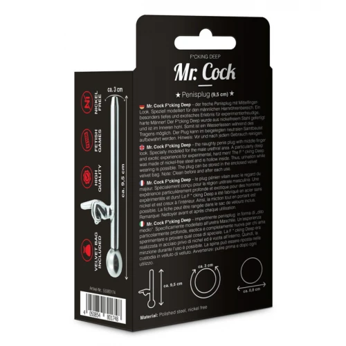 Mr.Cock Extreme Line F*cking Deep Penisplug - Afbeelding 3