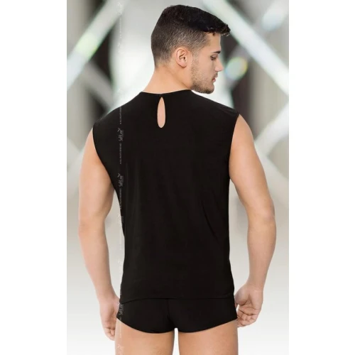 Shirt and Shorts 6404  - Zwart (XL) - Afbeelding 2