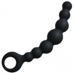 Anaal Beads Flexible Wand Zwart