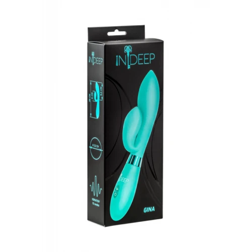Vibrator Indeep Gina Turquoise - Afbeelding 4