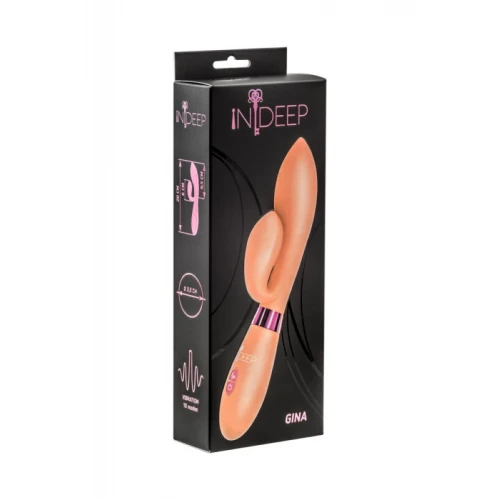 Vibrator Indeep Gina Beige - Afbeelding 4