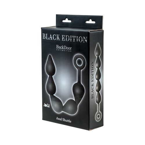 Anal Beads Black Edition Anal Shuttle