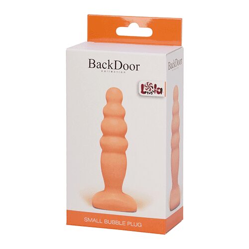Backdoor Small Bubble Plug Orange
