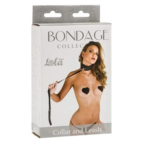 Bondage Collection Halsband en Riem Plus Size