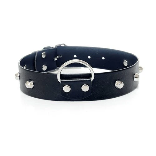 Fetish Halsband met stekels 3 cm
