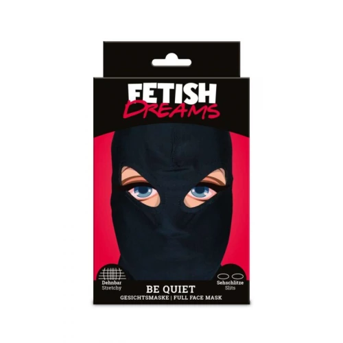 Fetish Dreams Bondage Masker Be Quiet - Afbeelding 2