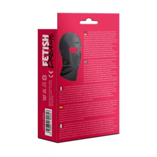 Fetish Dreams Bondage Masker Be Quiet - Afbeelding 4