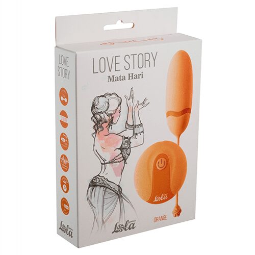 Lola Toys Love Story Vibrating Egg Mata Hari Orange