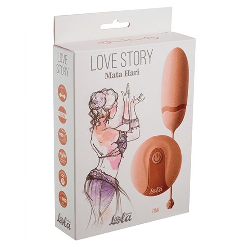 Lola Toys Love Story Vibrating Egg Mata Hari Pink