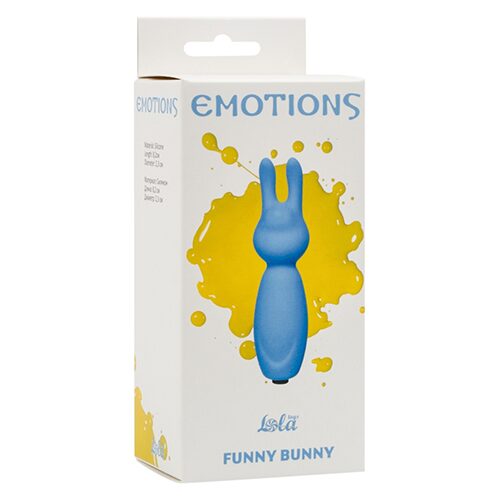 Mini vibrator Emotions Funny Bunny Blue