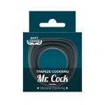 Mr. Cock Trapeze Silicone Cockring - Zwart
