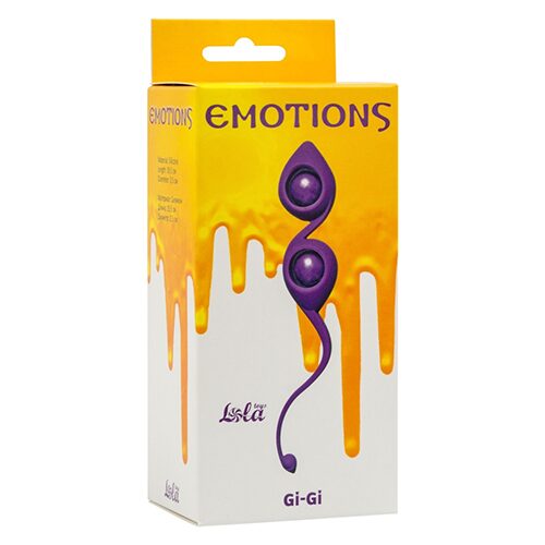 Vaginal balls Emotions Gi Gi Purple