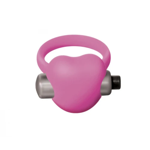 Cockring Met Vibratie Emotions Heartbeat Lichtroze