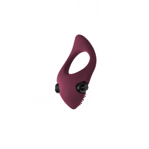 Vibrerende Cockring Pure Passion Sunset Donkerrood - Afbeelding 3