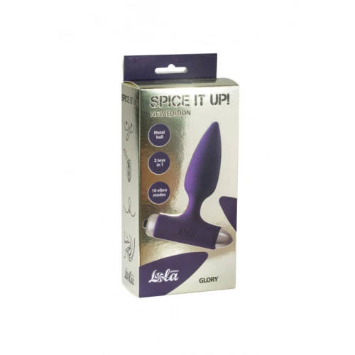 Vibrerende Buttplug Spice it up New Edition Glory Ultraviolet - Afbeelding 3