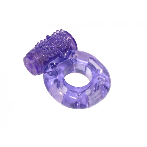 Cockring Met Vibratie Rings Axle-pin Paars - Afbeelding 3