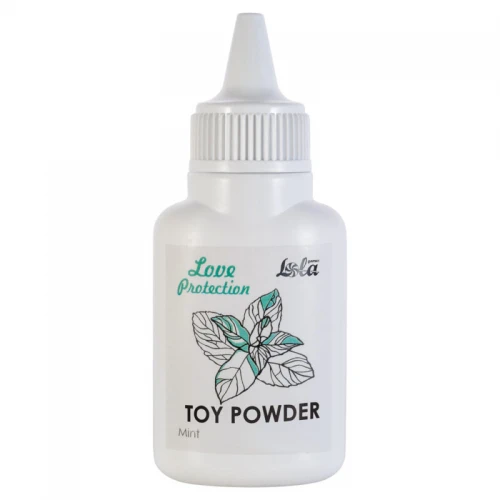 Love Protection - Toy Powder - Reinigingsmiddel voor speeltjes - Mint