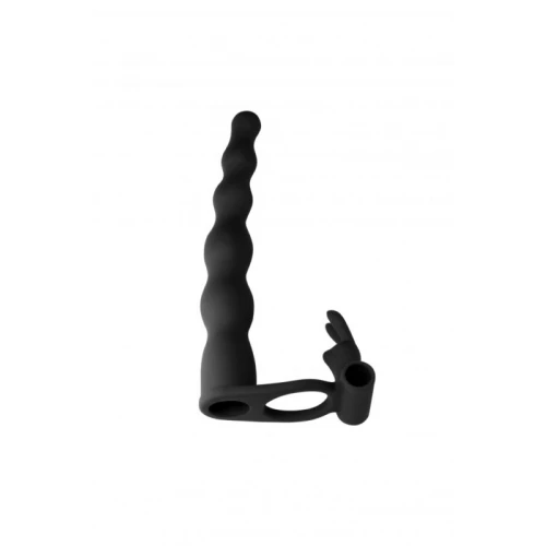 Strap-on Pure Passion Jungle Bunny Zwart - Afbeelding 3
