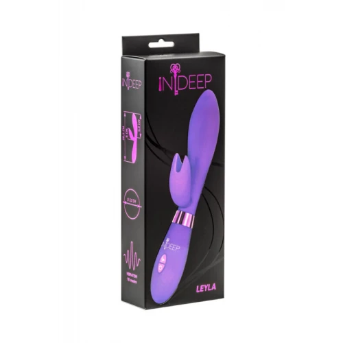 Vibrator Indeep Leyla Paars - Afbeelding 4