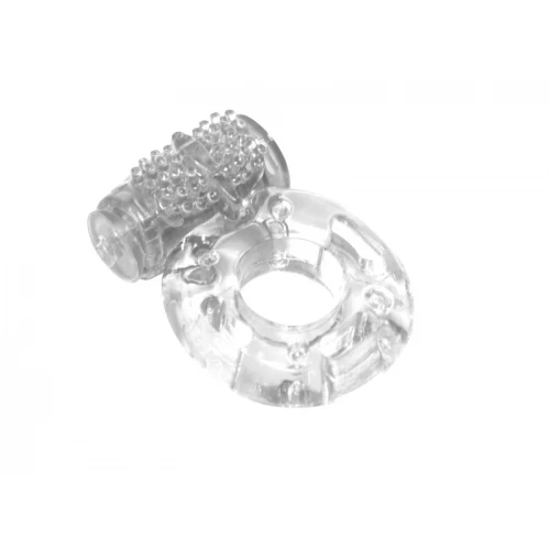 Cockring Met Vibratie Rings Axle-pin Wit - Afbeelding 3