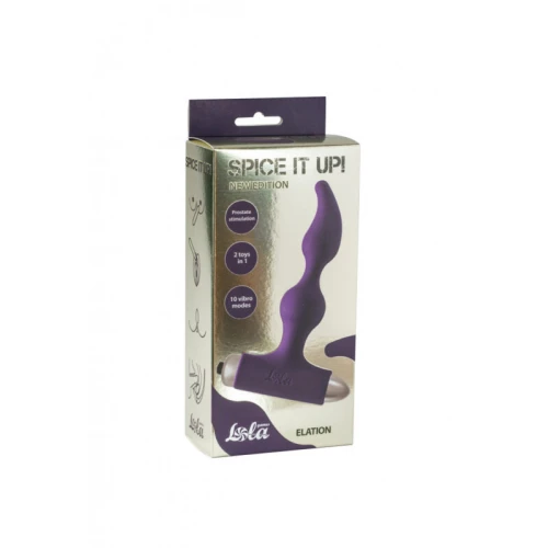 Vibrerende Buttplug Spice it up New Edition Elation Ultraviolet - Afbeelding 3