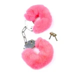 Pluche Handboeien Fetish Furry Cuffs - Roze