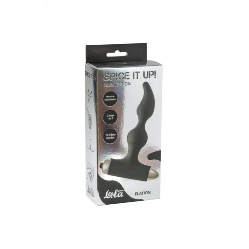 Vibrerende Buttplug Spice it up New Edition Elation Zwart - Afbeelding 3