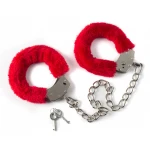 Pluche Enkelboeien BONDAGE Rood